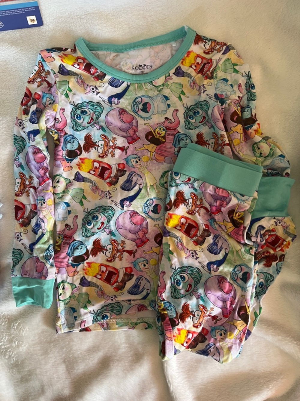 Inside Out Emotional Bamboo PJ Set
